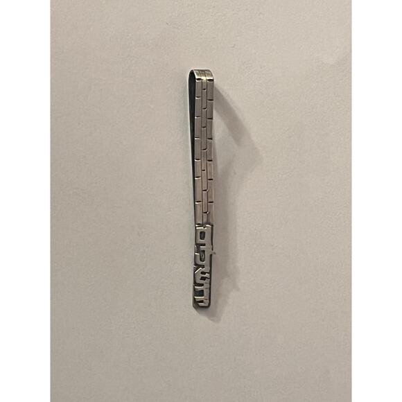 Vintage Jerusalem Yerushalayim Silver Tie Bar Clip  Judaica Jewelry Collectible - Picture 6 of 8